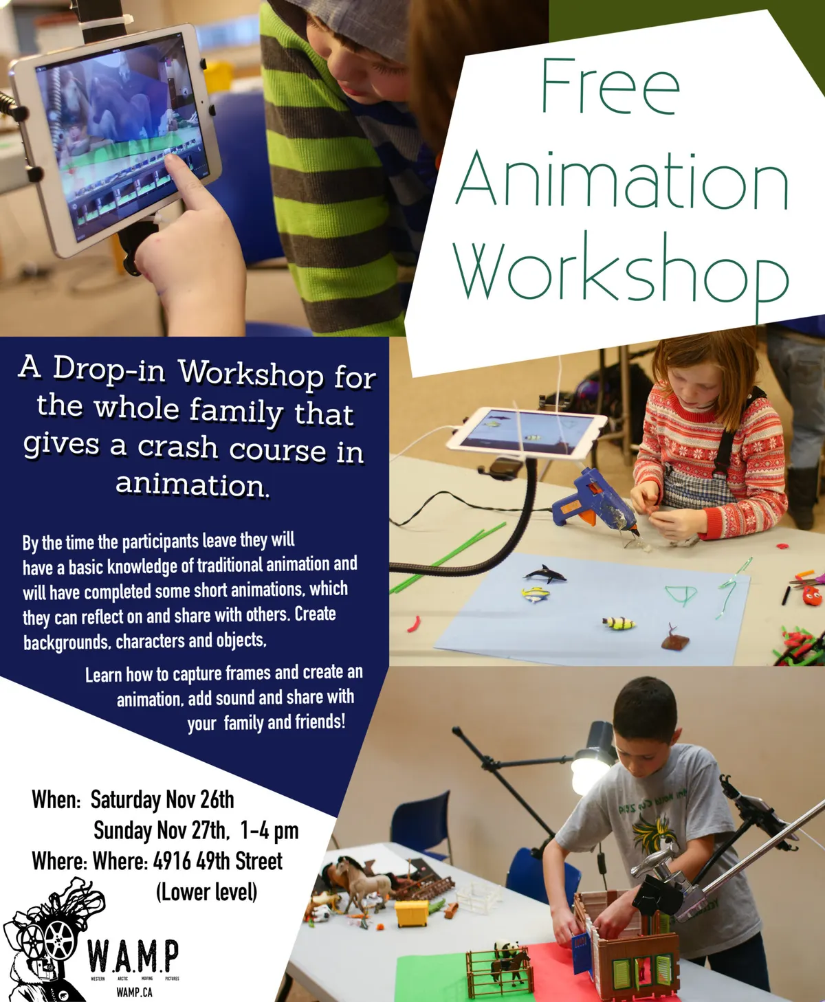 WAMP Presents: A Free Animation Workshop