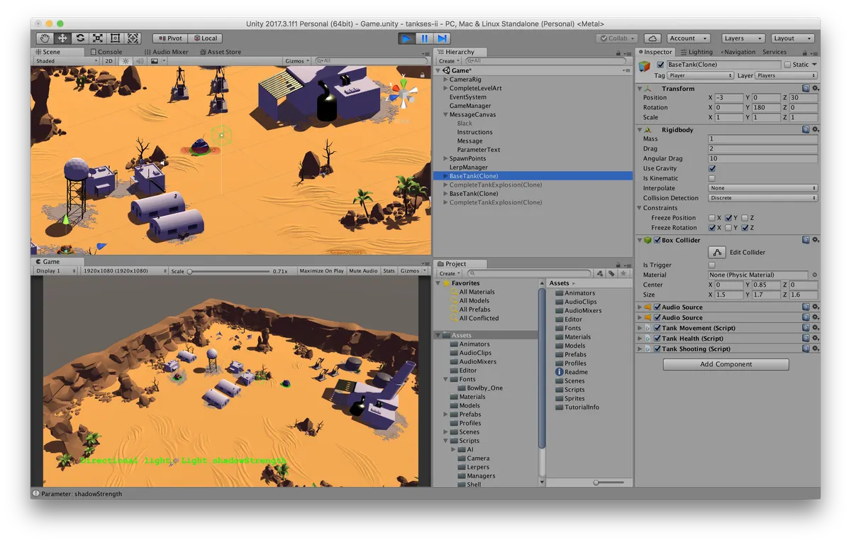 Design A World in UNITY